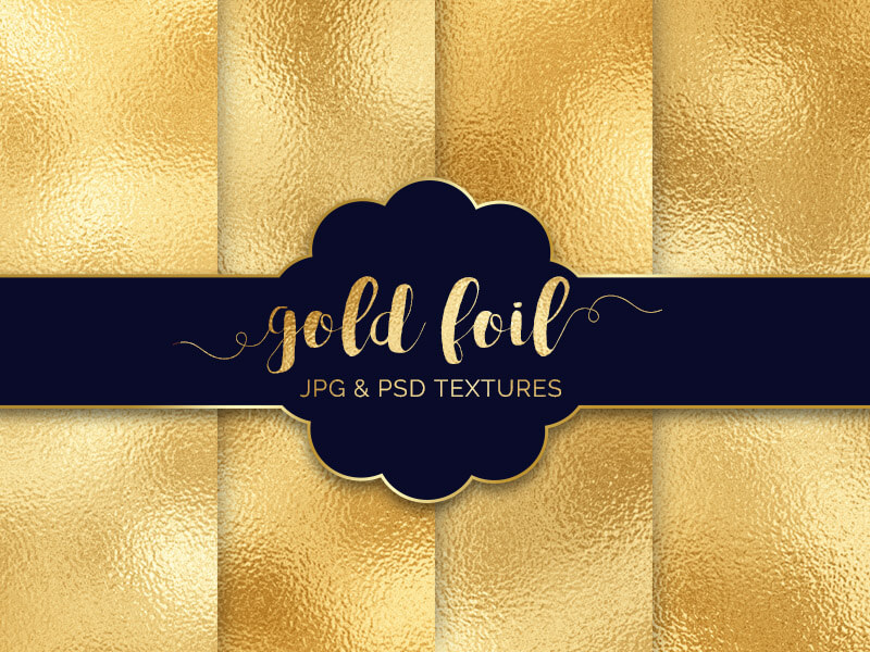 Gold Foil Textures