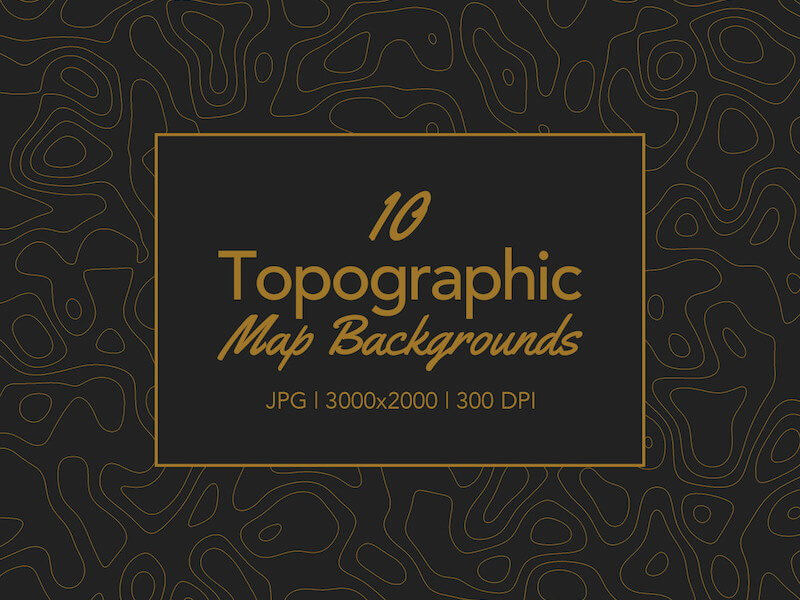 Topographic Map Backgrounds