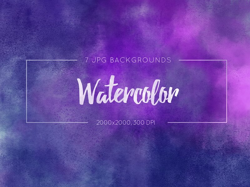 Watercolor Texture Backgrounds